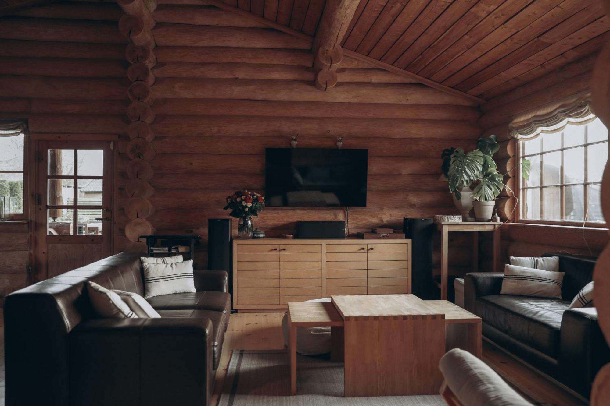 Fjordhygge - Authentic Wood Log Cabin Summerhouse Near Water, Fjord And Forest Jægerspris Esterno foto
