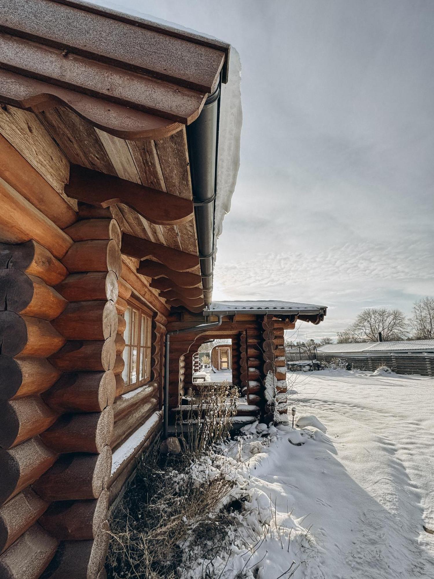 Fjordhygge - Authentic Wood Log Cabin Summerhouse Near Water, Fjord And Forest Jægerspris Esterno foto