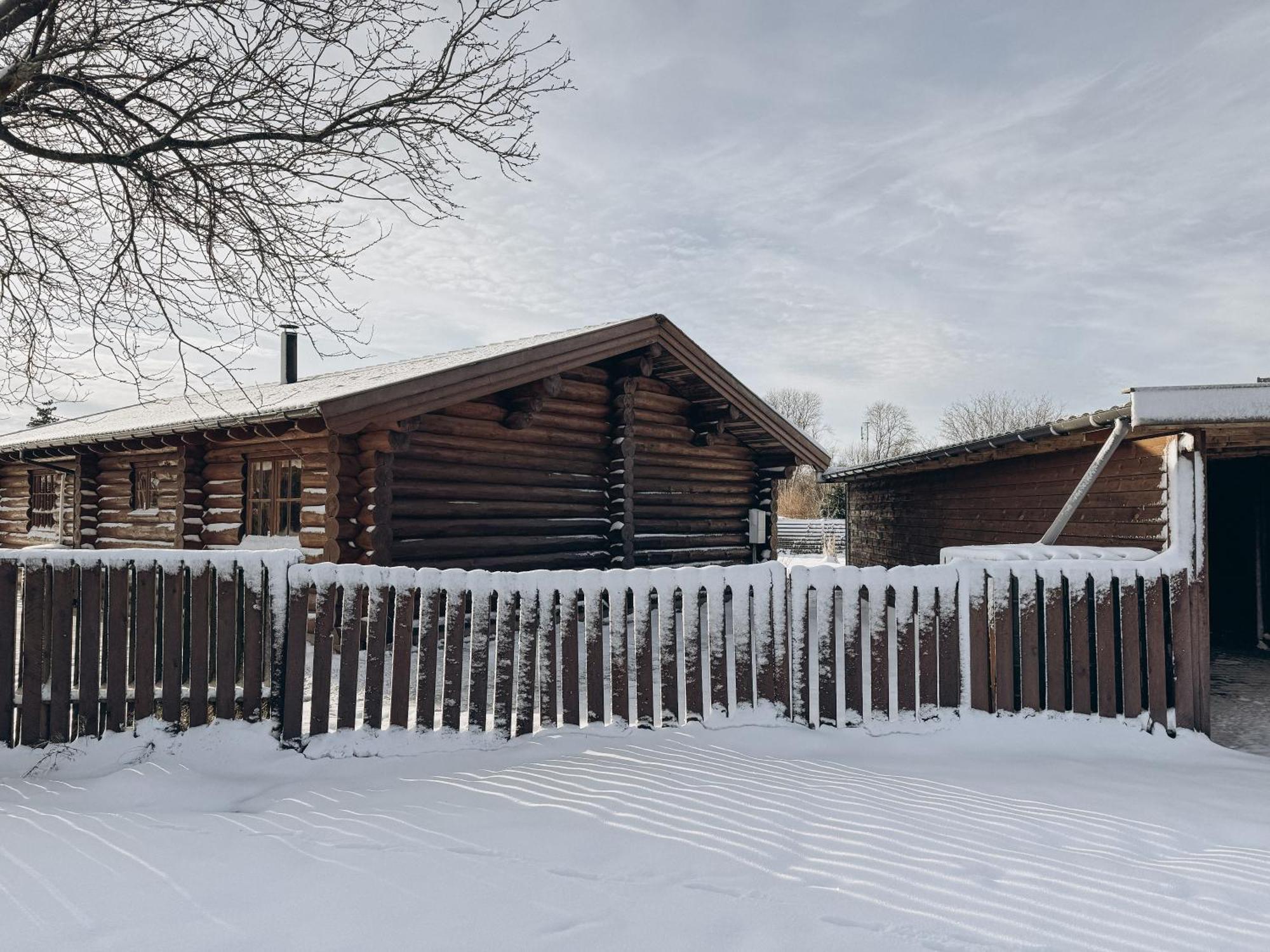Fjordhygge - Authentic Wood Log Cabin Summerhouse Near Water, Fjord And Forest Jægerspris Esterno foto