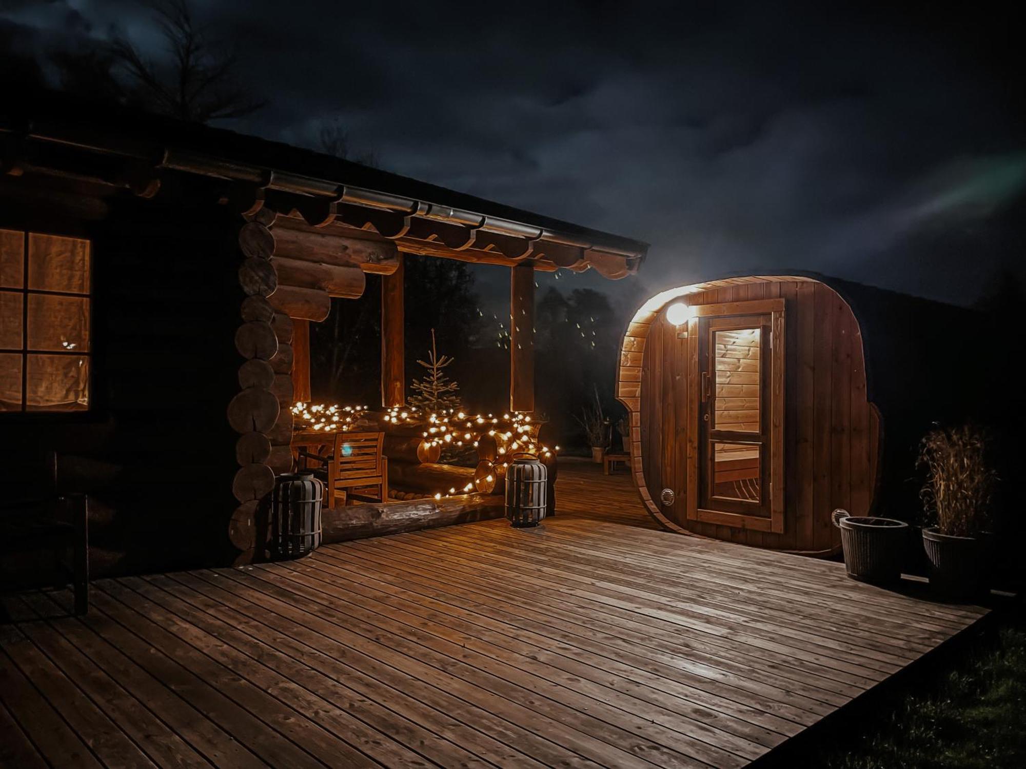 Fjordhygge - Authentic Wood Log Cabin Summerhouse Near Water, Fjord And Forest Jægerspris Esterno foto