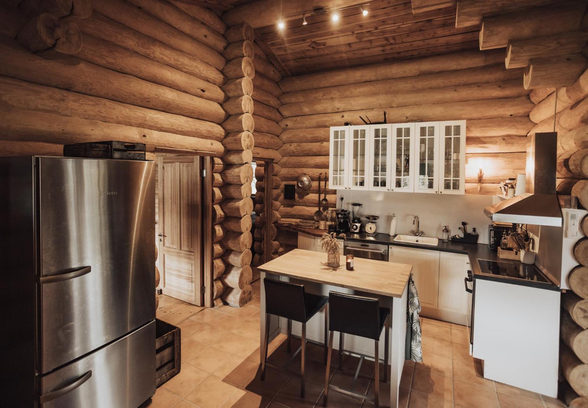Fjordhygge - Authentic Wood Log Cabin Summerhouse Near Water, Fjord And Forest Jægerspris Esterno foto